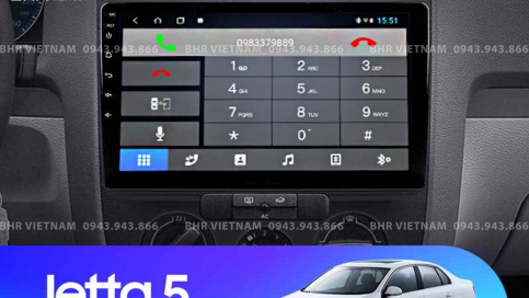 Màn hình DVD Android xe Volkswagen Jetta 2005 - 2010 | Vitech 